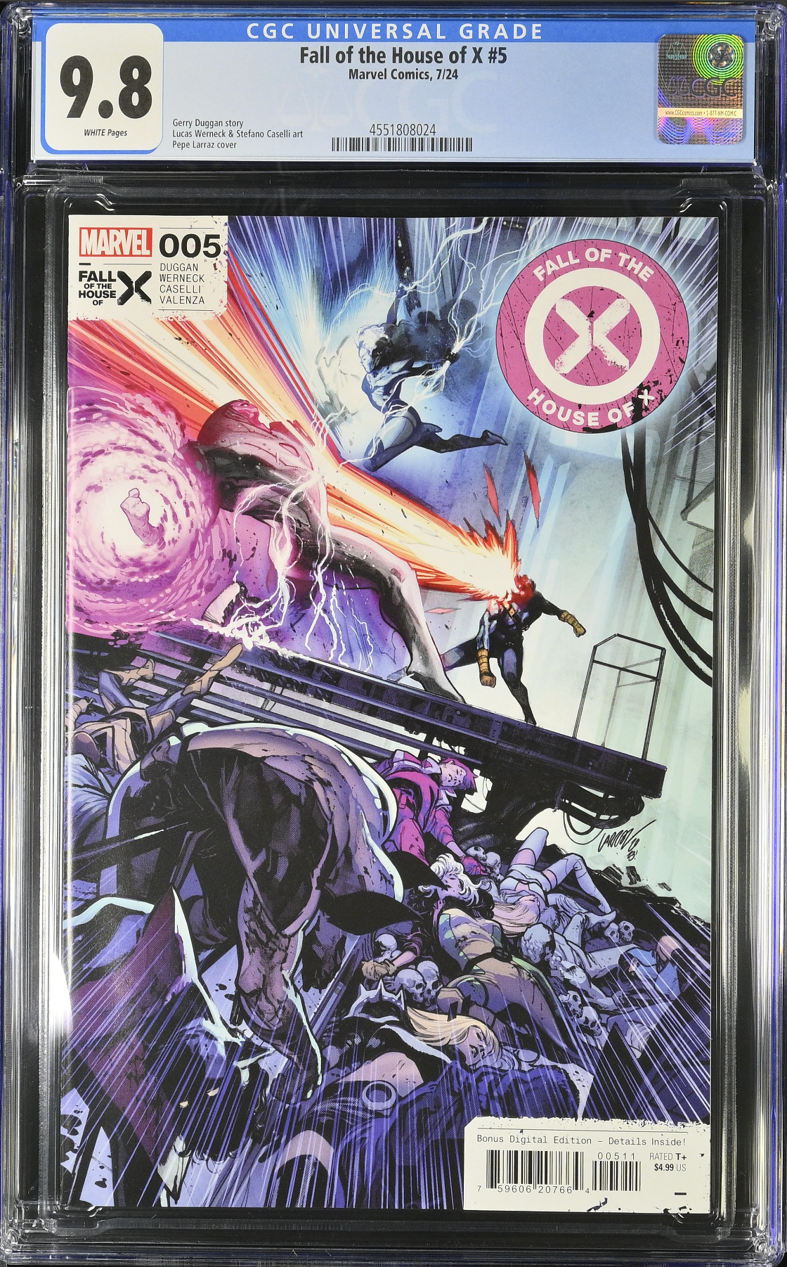 Fall of the House of X #5 CGC 9.8