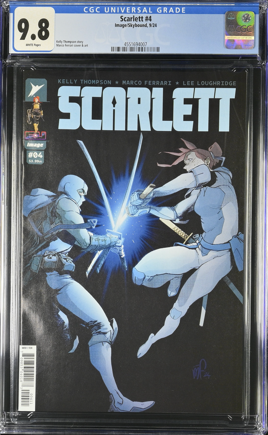 Scarlett #4 CGC 9.8