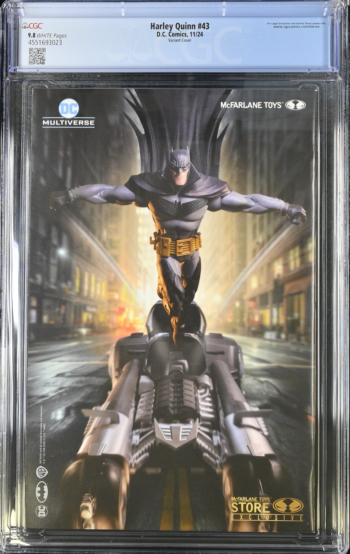 Harley Quinn #43 Li Variant CGC 9.8