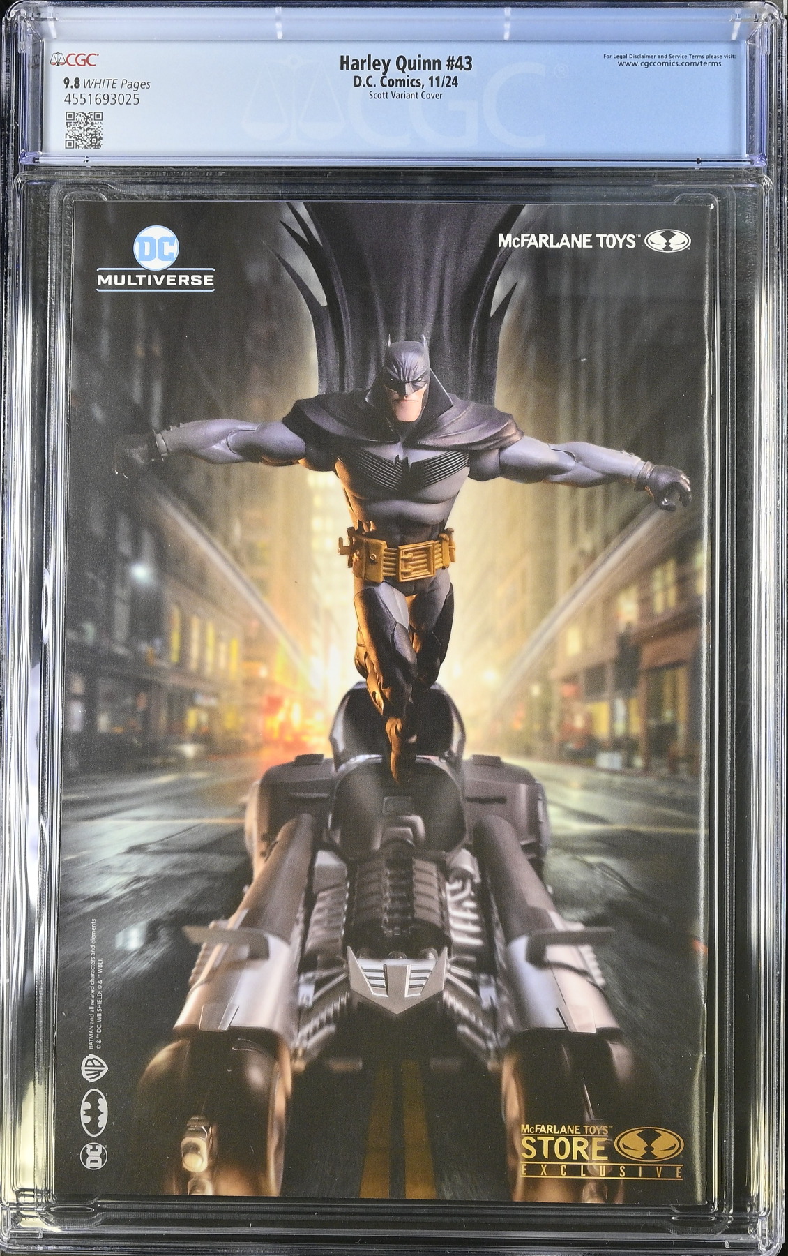 Harley Quinn #43 Scott Variant CGC 9.8