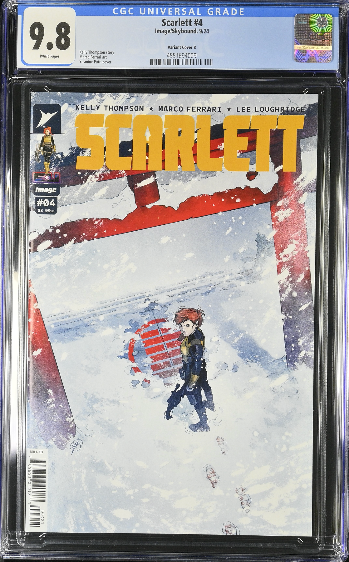 Scarlett #4 Putri Variant CGC 9.8