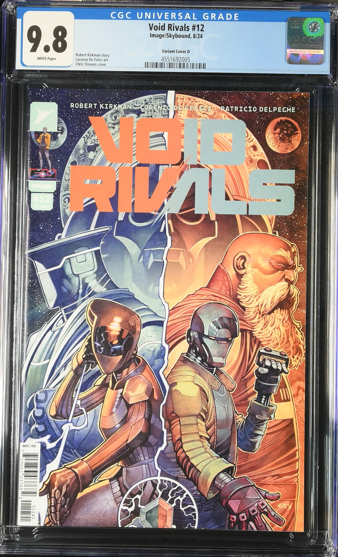 Void Rivals #12 Stevens 1:25 Retailer Incentive Variant CGC 9.8