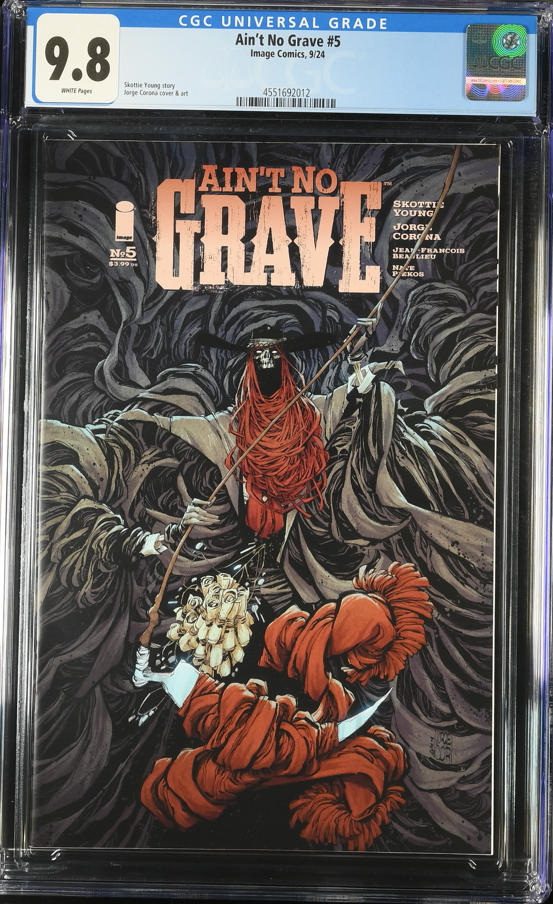 Ain't No Grave #5 CGC 9.8