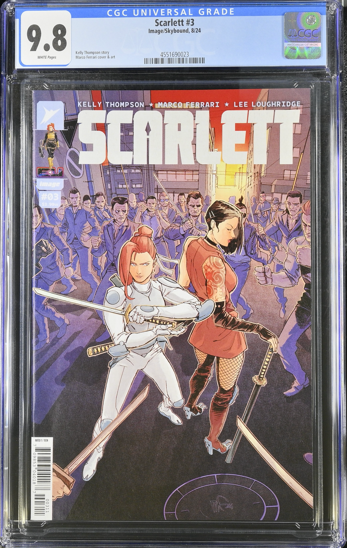 Scarlett #3 CGC 9.8