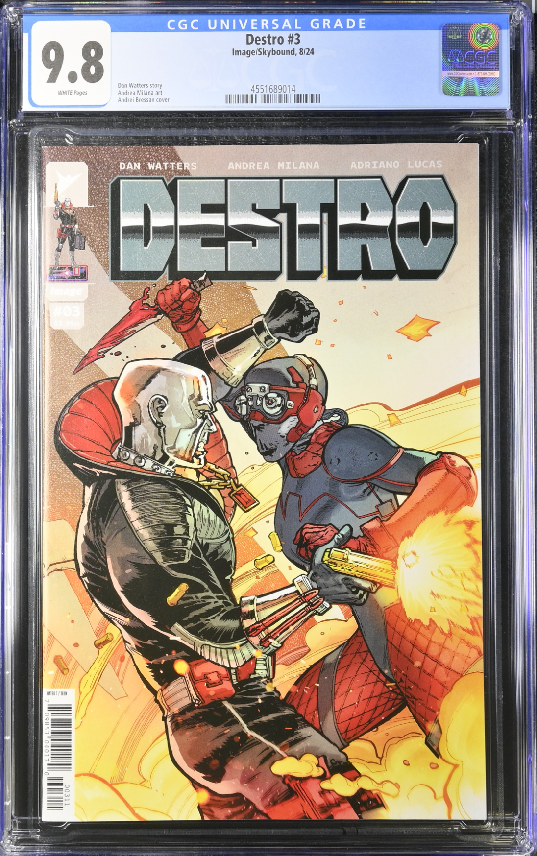 Destro #3 CGC 9.8