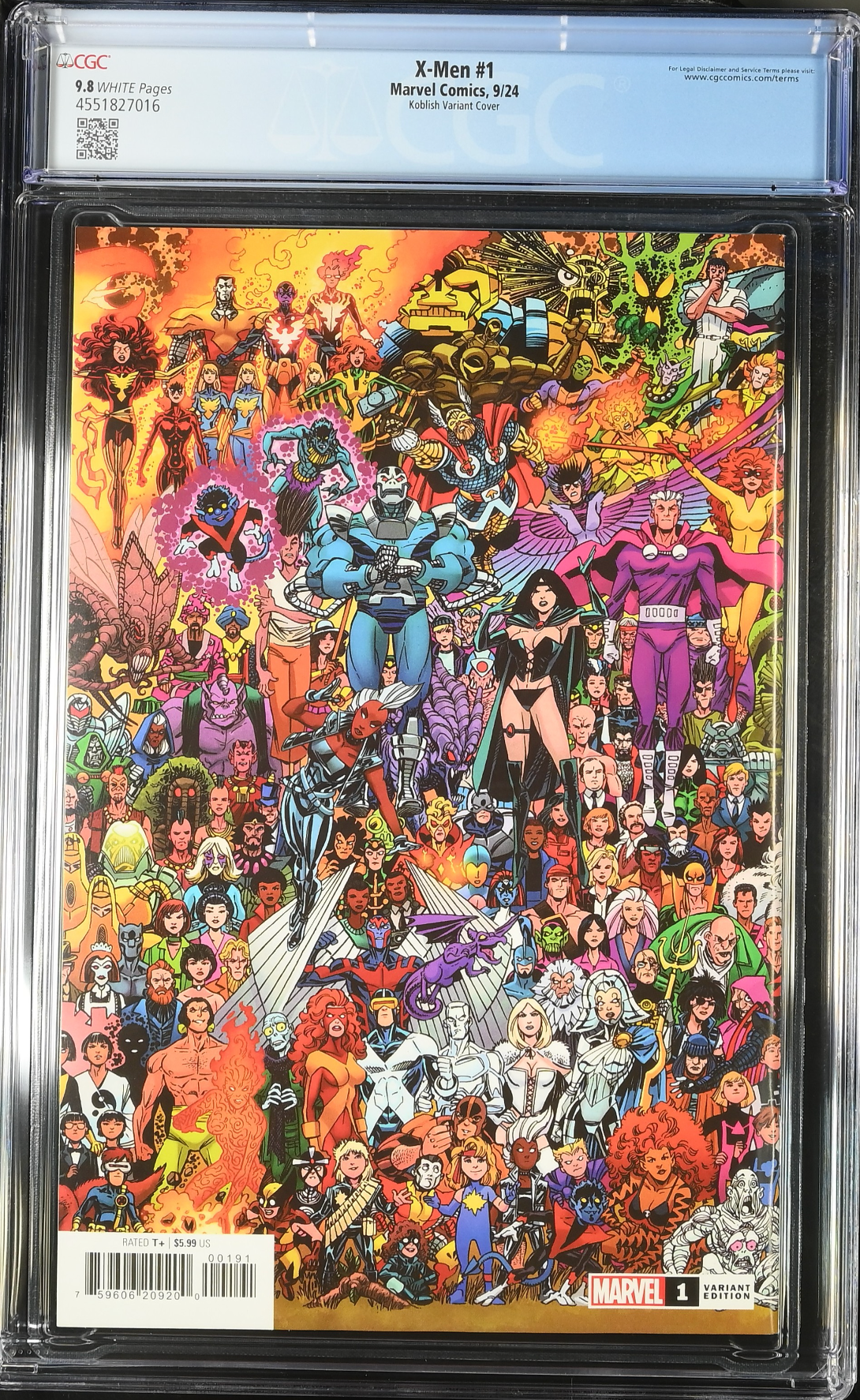 X-Men #1 Koblish Wraparound Connecting Variant CGC 9.8