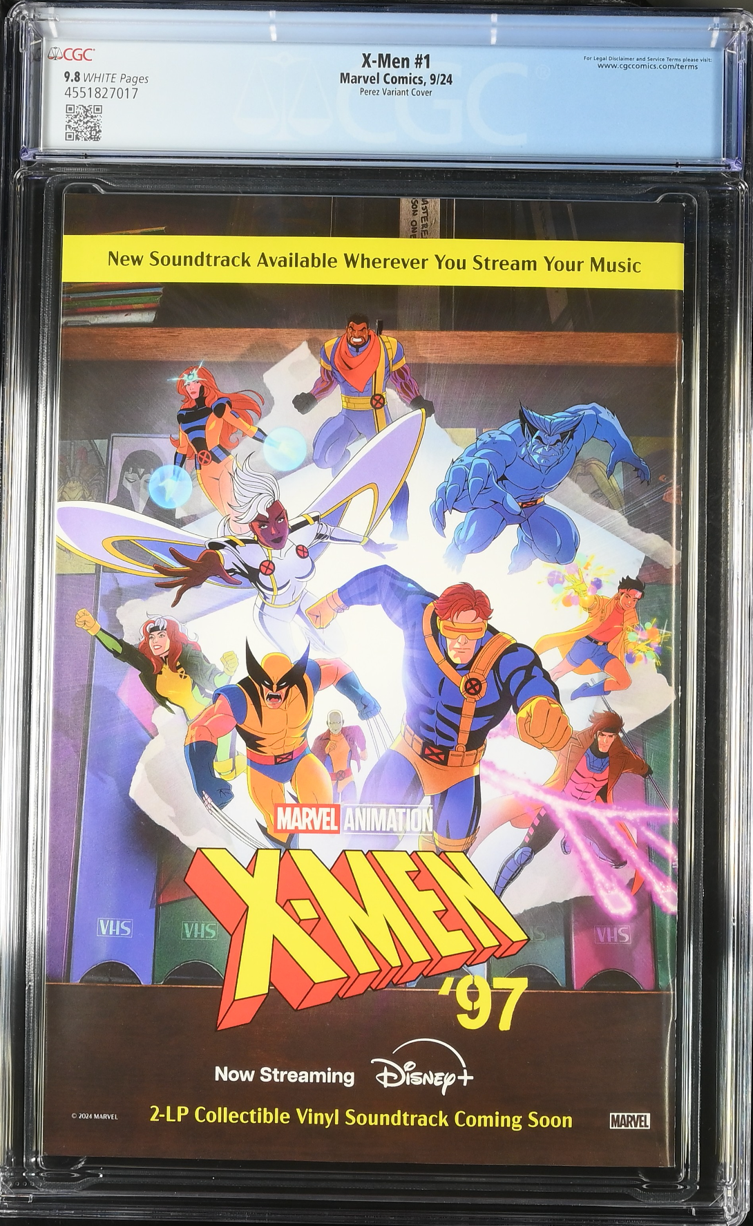 X-Men #1 Perez 1:25 Retailer Incentive Variant CGC 9.8