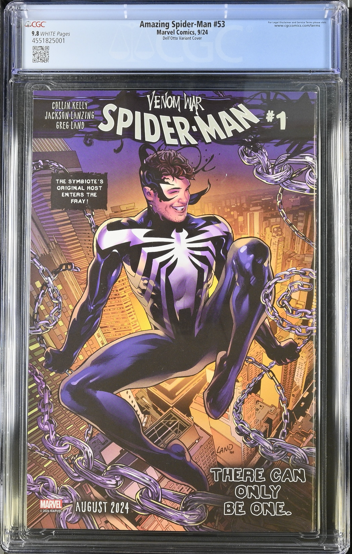 Amazing Spider-Man #53 Dell'Otto Connecting Variant CGC 9.8