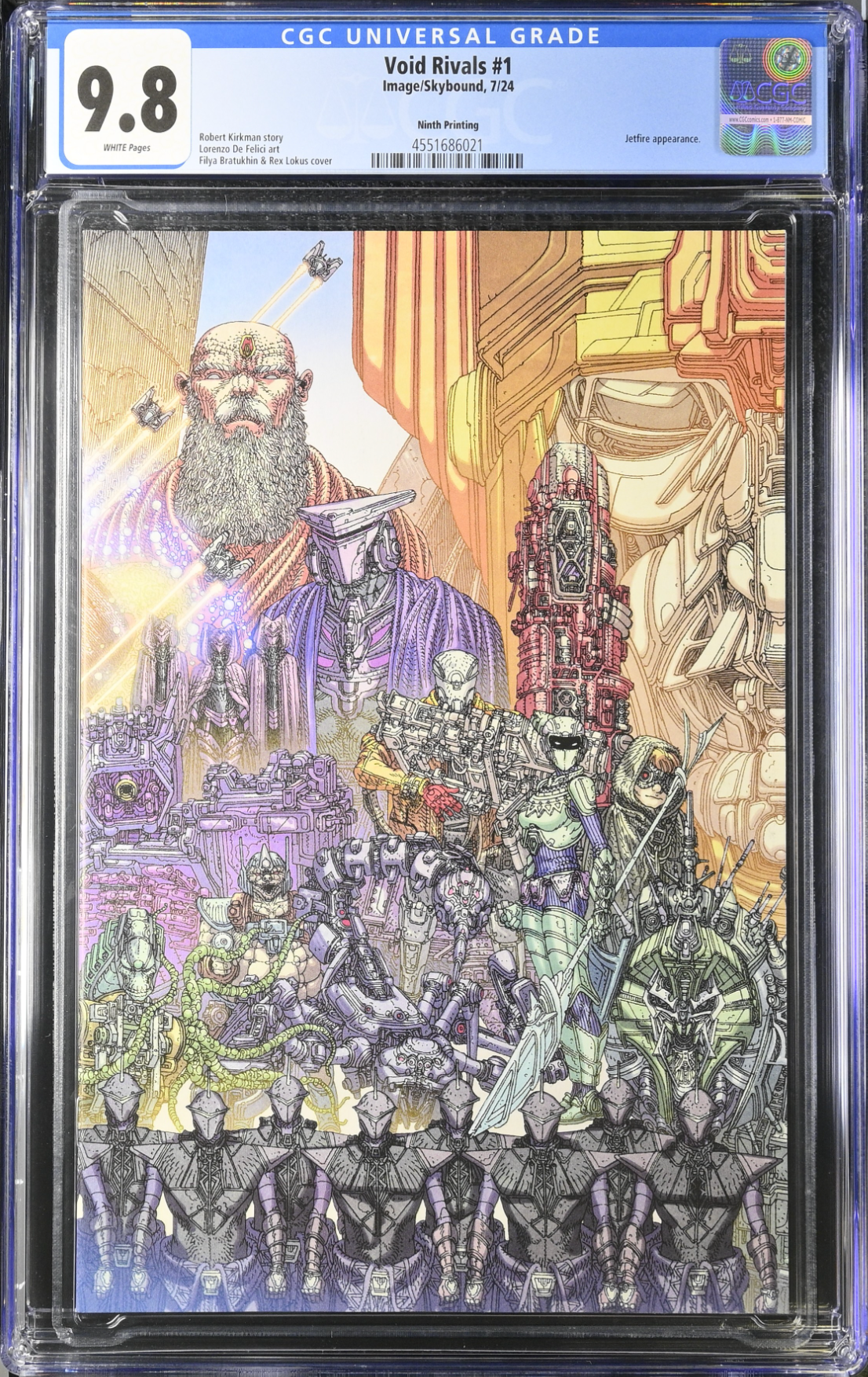 Void Rivals #1 Ninth Printing CGC 9.8
