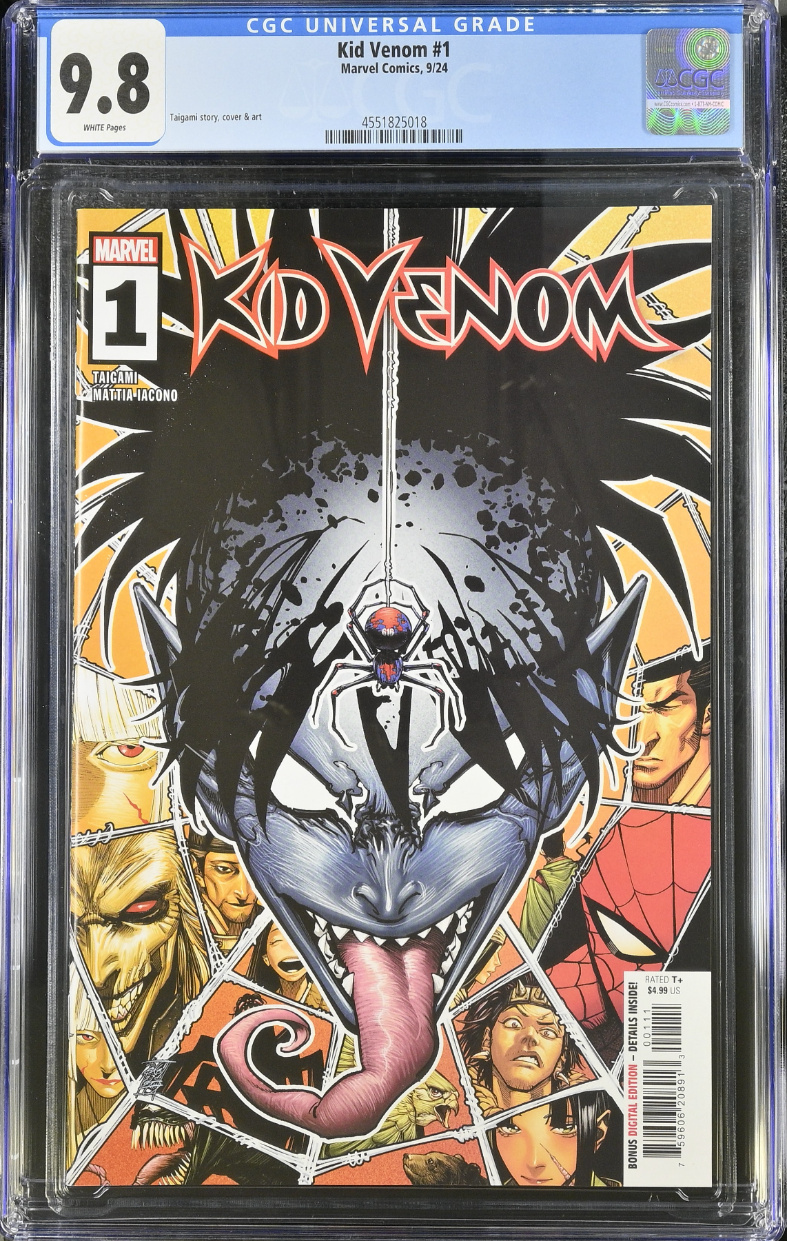 Kid Venom #1 CGC 9.8