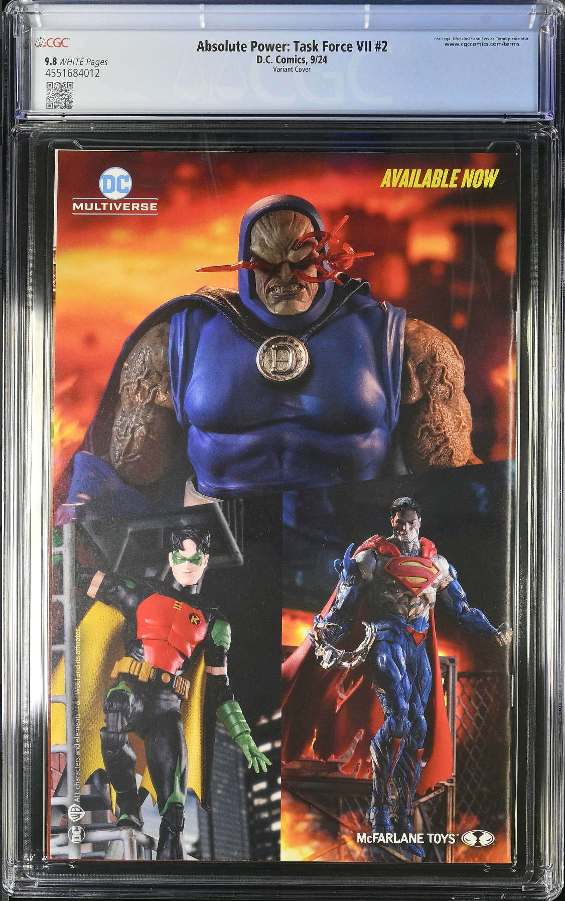 Absolute Power: Task Force VII #2 Giang Variant CGC 9.8