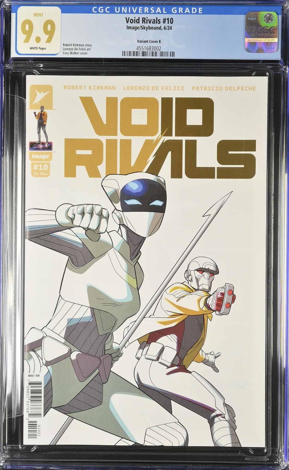 Void Rivals #10 Walker Variant CGC 9.9