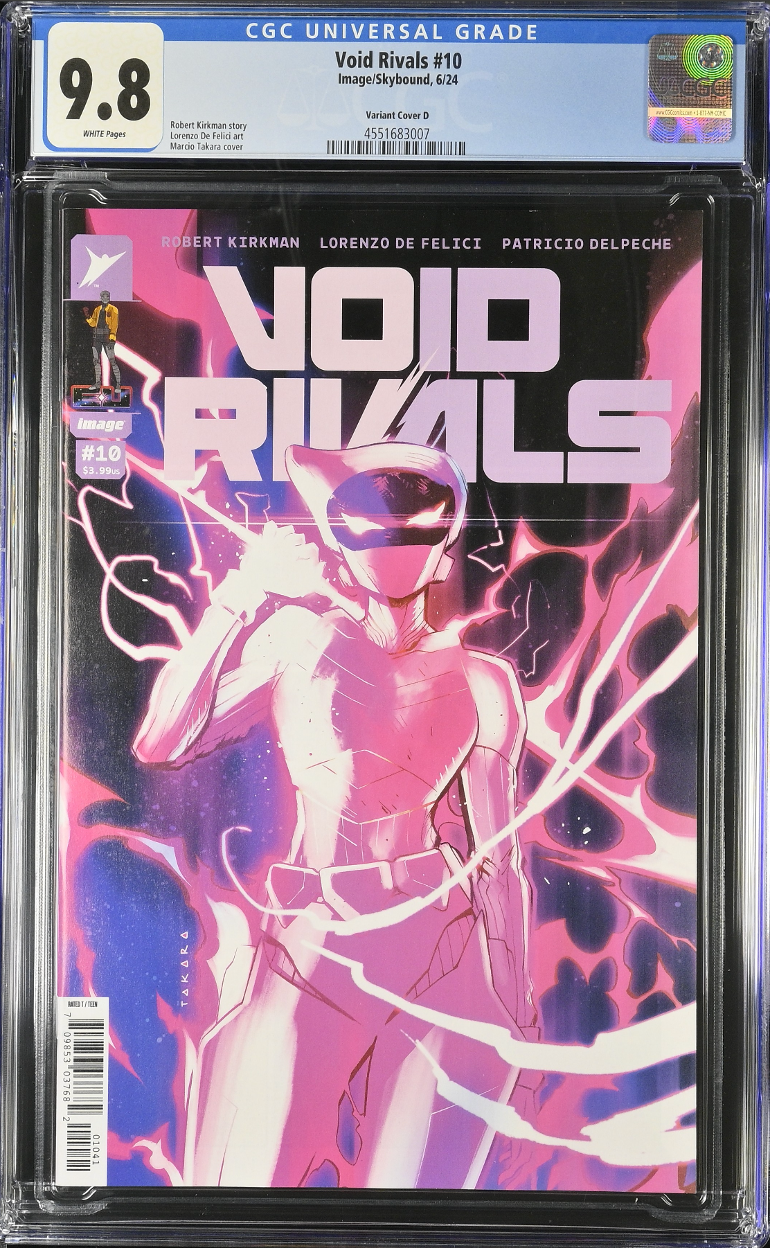 Void Rivals #10 Takara 1:25 Retailer Incentive Variant CGC 9.8