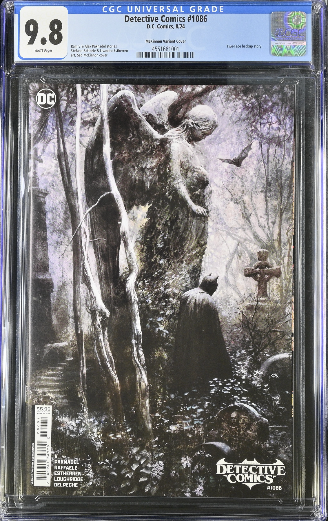 Detective Comics #1086 McKinnon Variant CGC 9.8