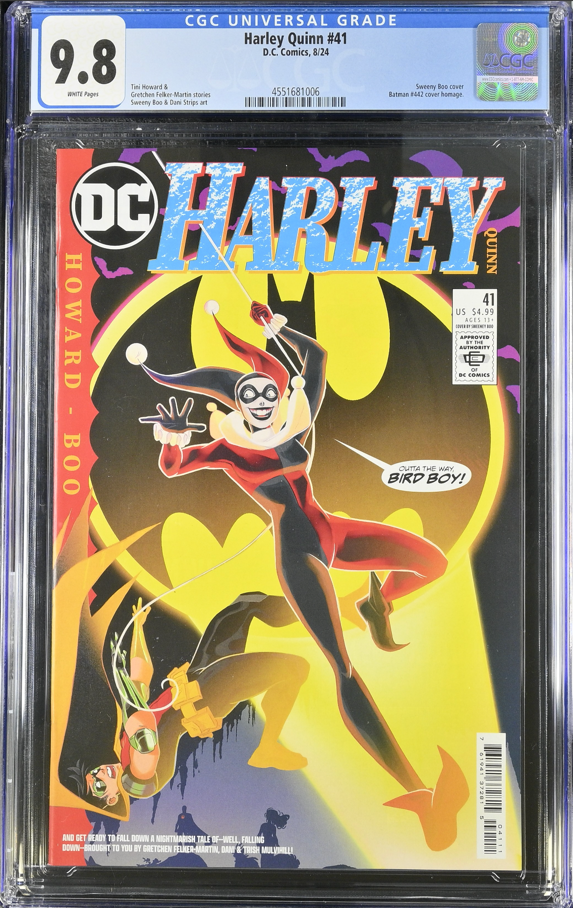 Harley Quinn #41 CGC 9.8