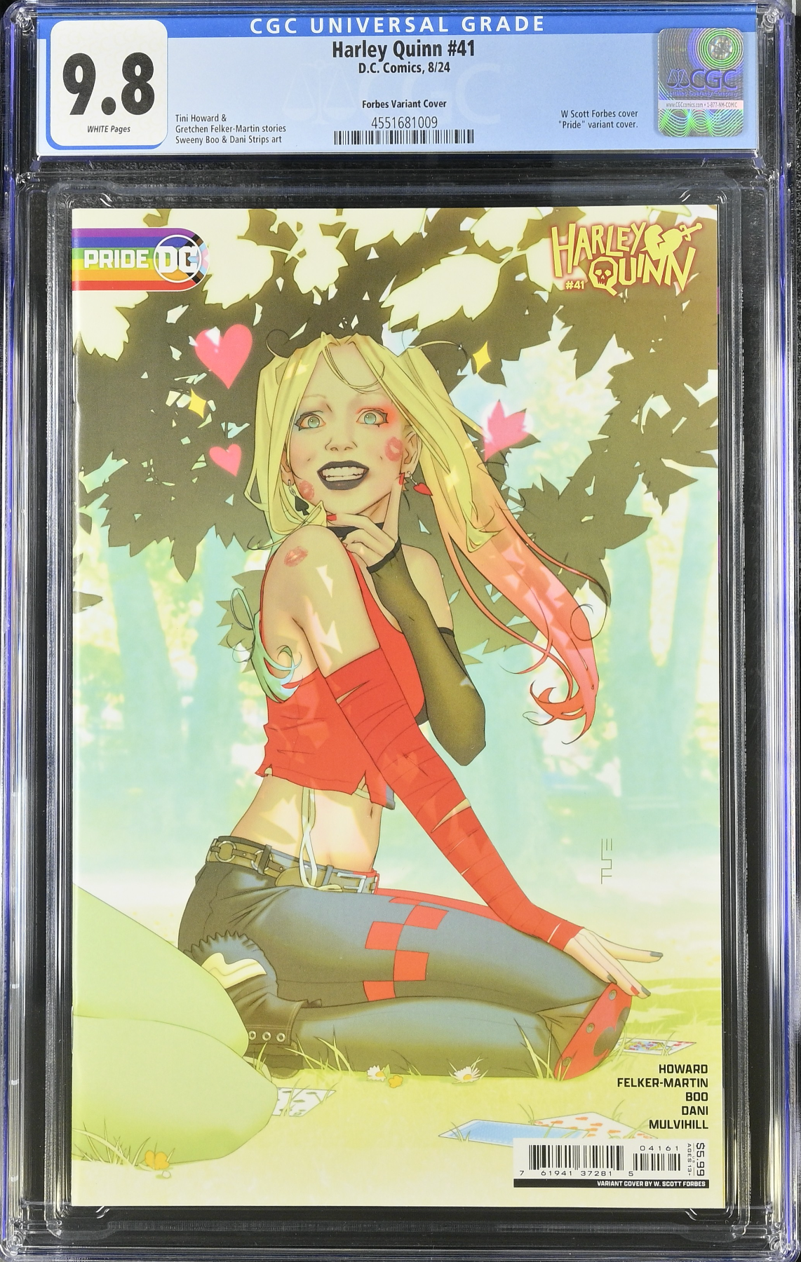 Harley Quinn #41 Forbes Variant CGC 9.8