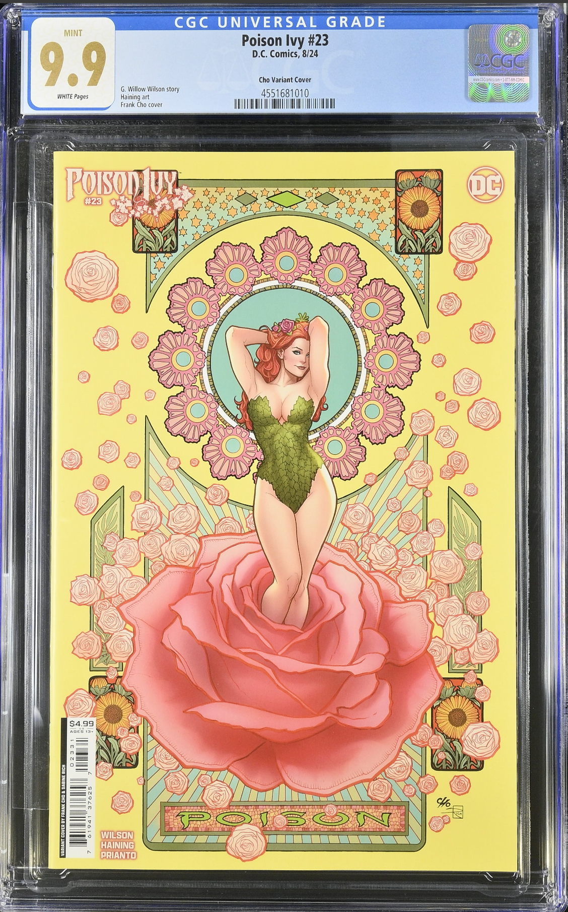 Poison Ivy #23 Cho Variant CGC 9.8