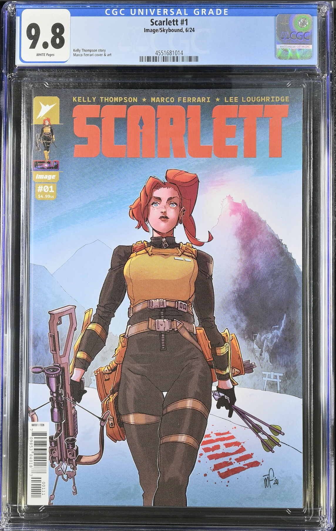 Scarlett #1 CGC 9.8