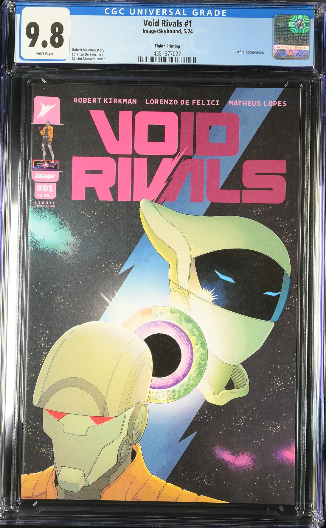 Void Rivals #1 Eighth Printing CGC 9.8