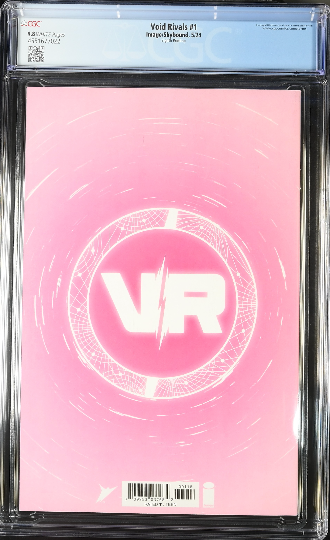 Void Rivals #1 Eighth Printing CGC 9.8