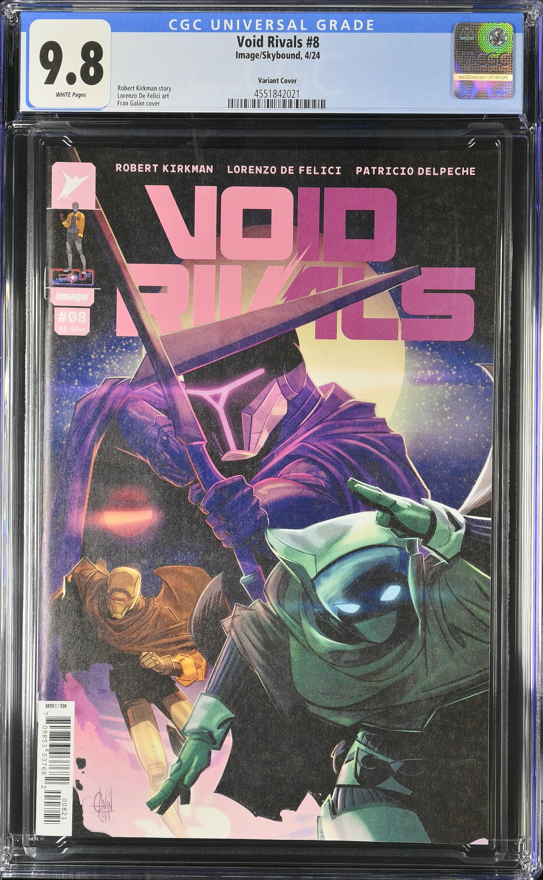 Void Rivals #8 Galan Variant CGC 9.8