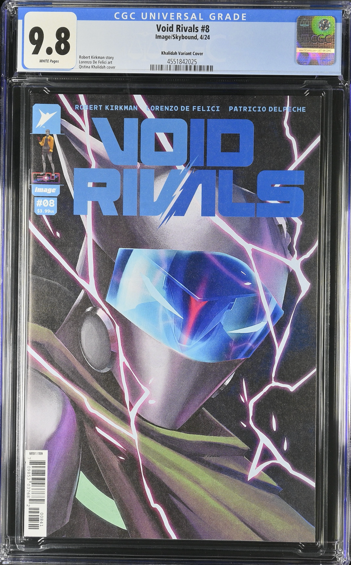 Void Rivals #8 Khalidah 1:25 Retailer Incentive Variant CGC 9.8