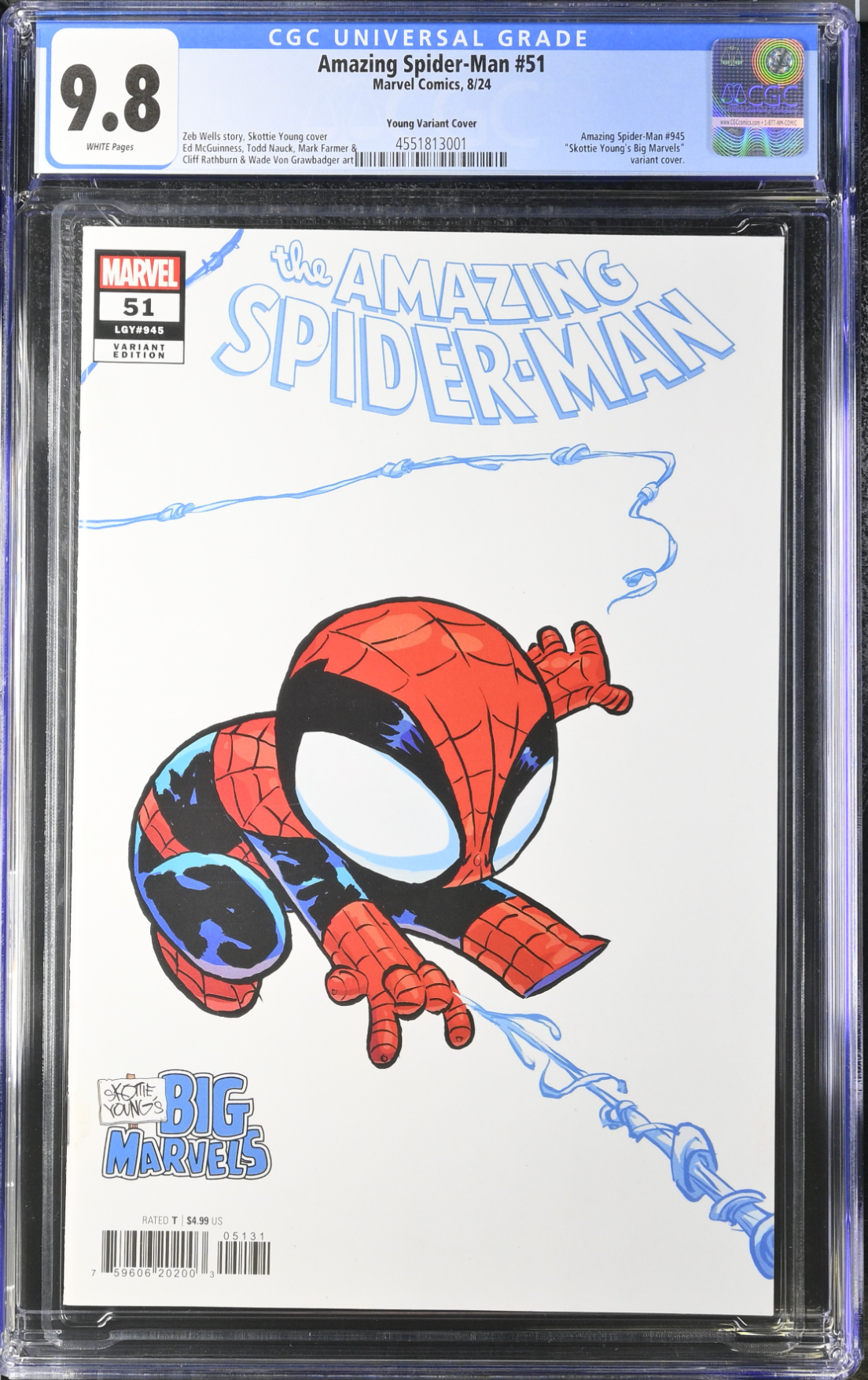 Amazing Spider-Man #51 Young Variant CGC 9.8