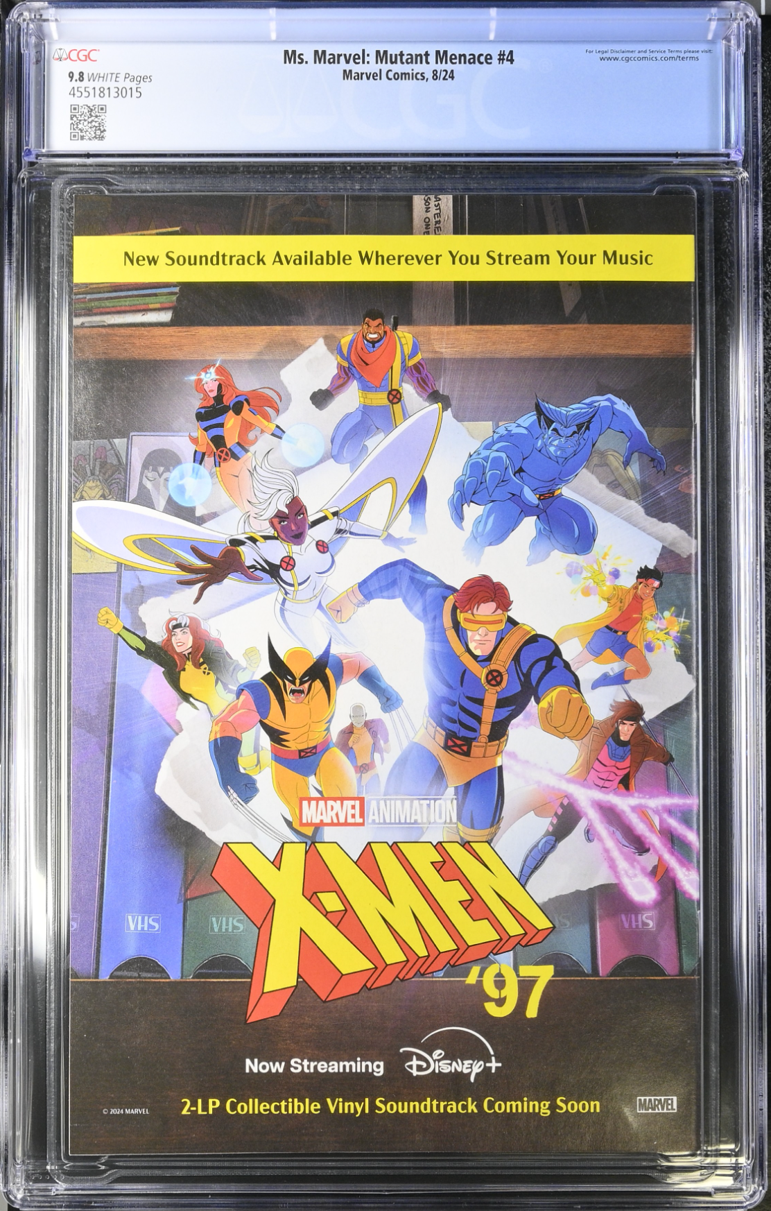 Ms. Marvel: Mutant Menace #4 CGC 9.8