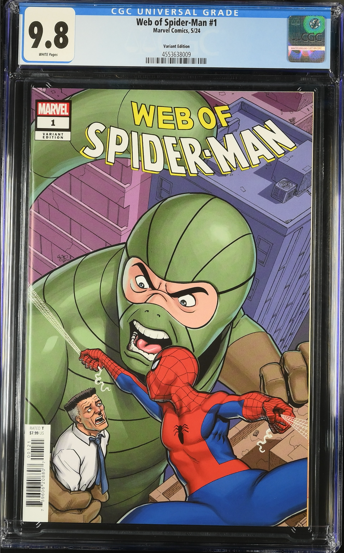 Web of Spider-Man #1 Animation Variant CGC 9.8