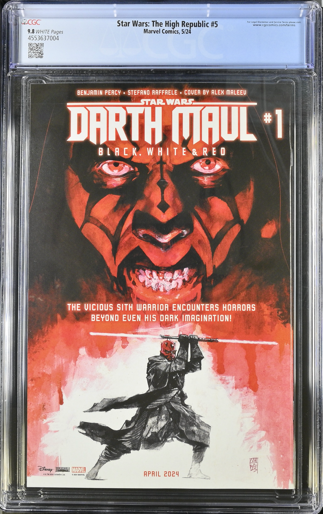 Star Wars: The High Republic (Phase III) #5 CGC 9.8