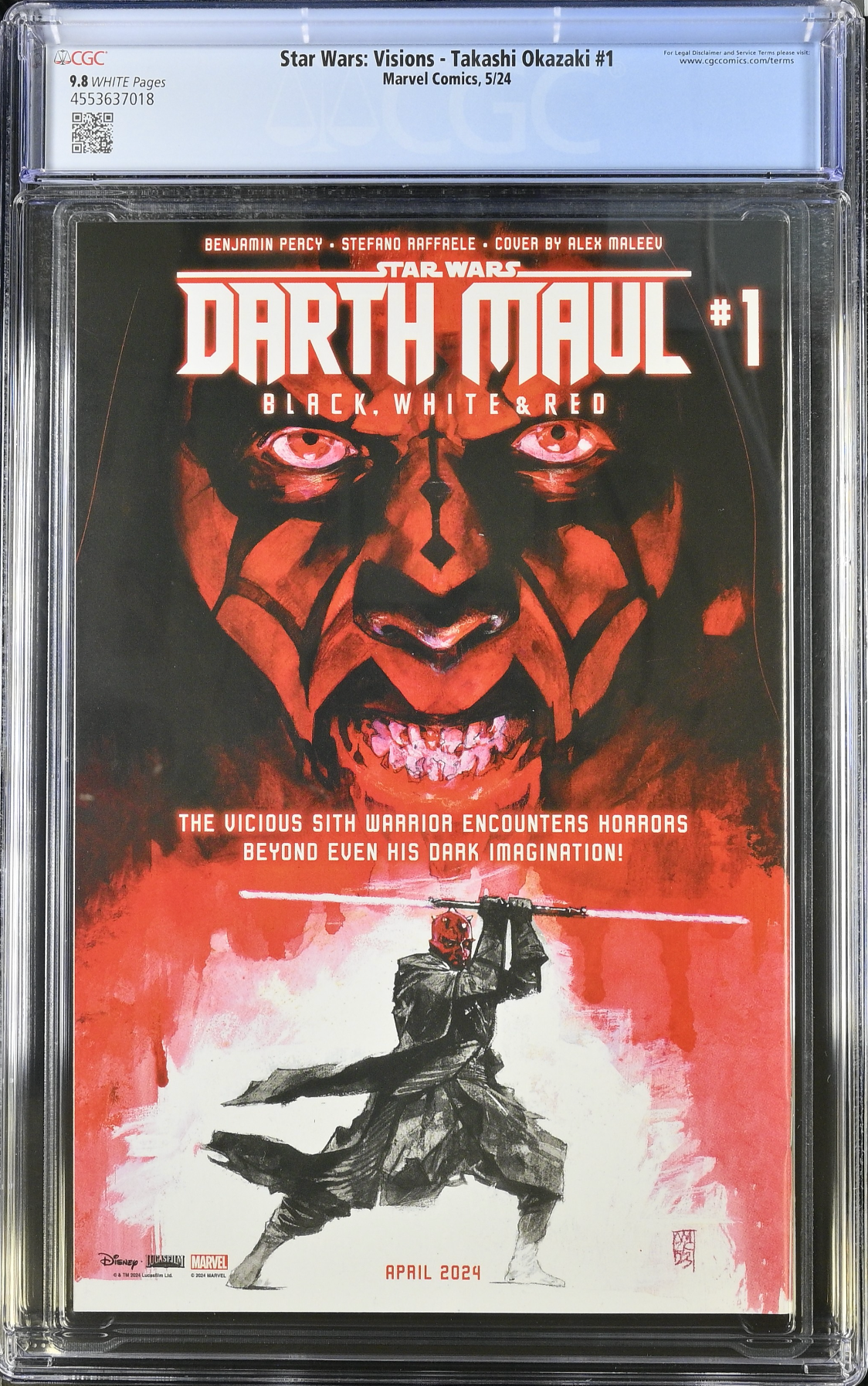 Star Wars: Visions - Takashi Okazaki #1 CGC 9.8