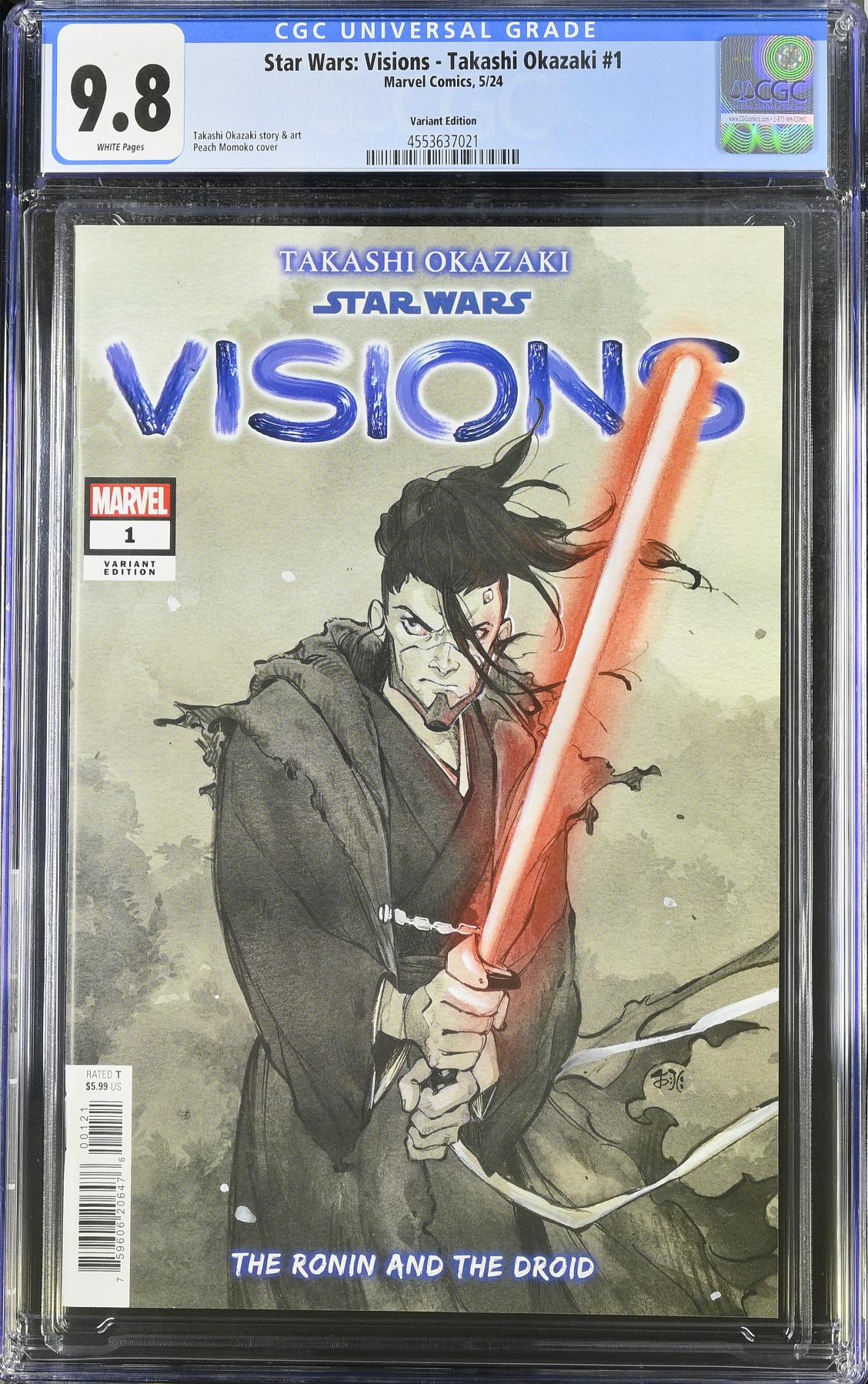 Star Wars: Visions - Takashi Okazaki #1 Momoko Variant CGC 9.8