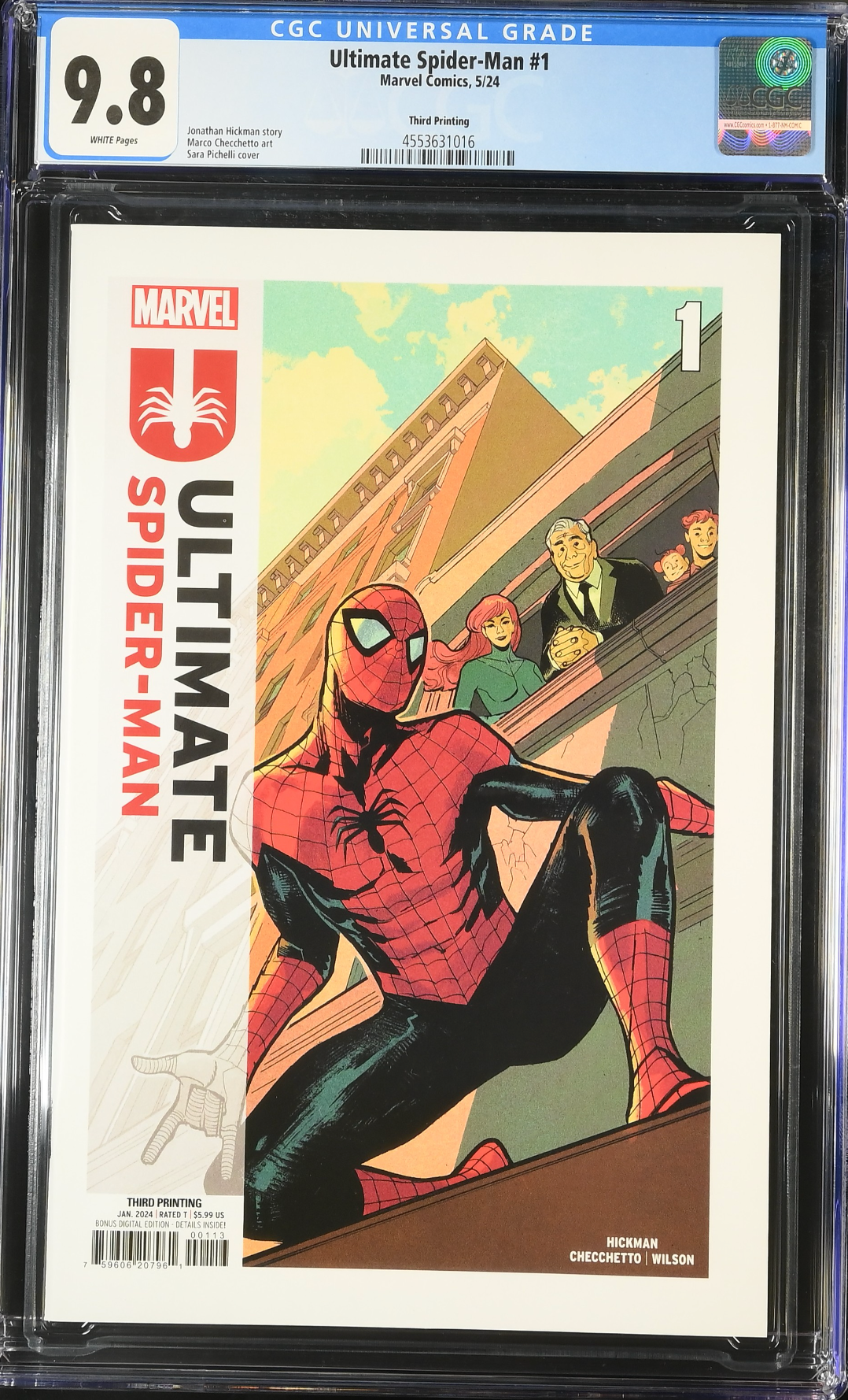 Ultimate Spider-Man #1 Third Printing CGC 9.8