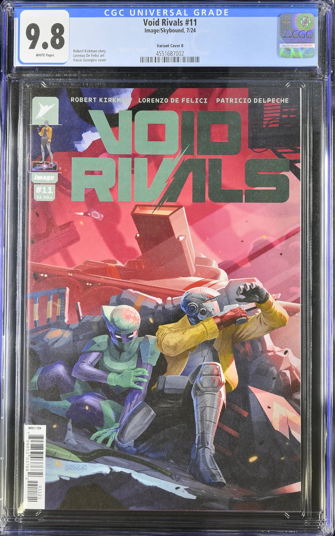 Void Rivals #11 Georgiev Variant CGC 9.8