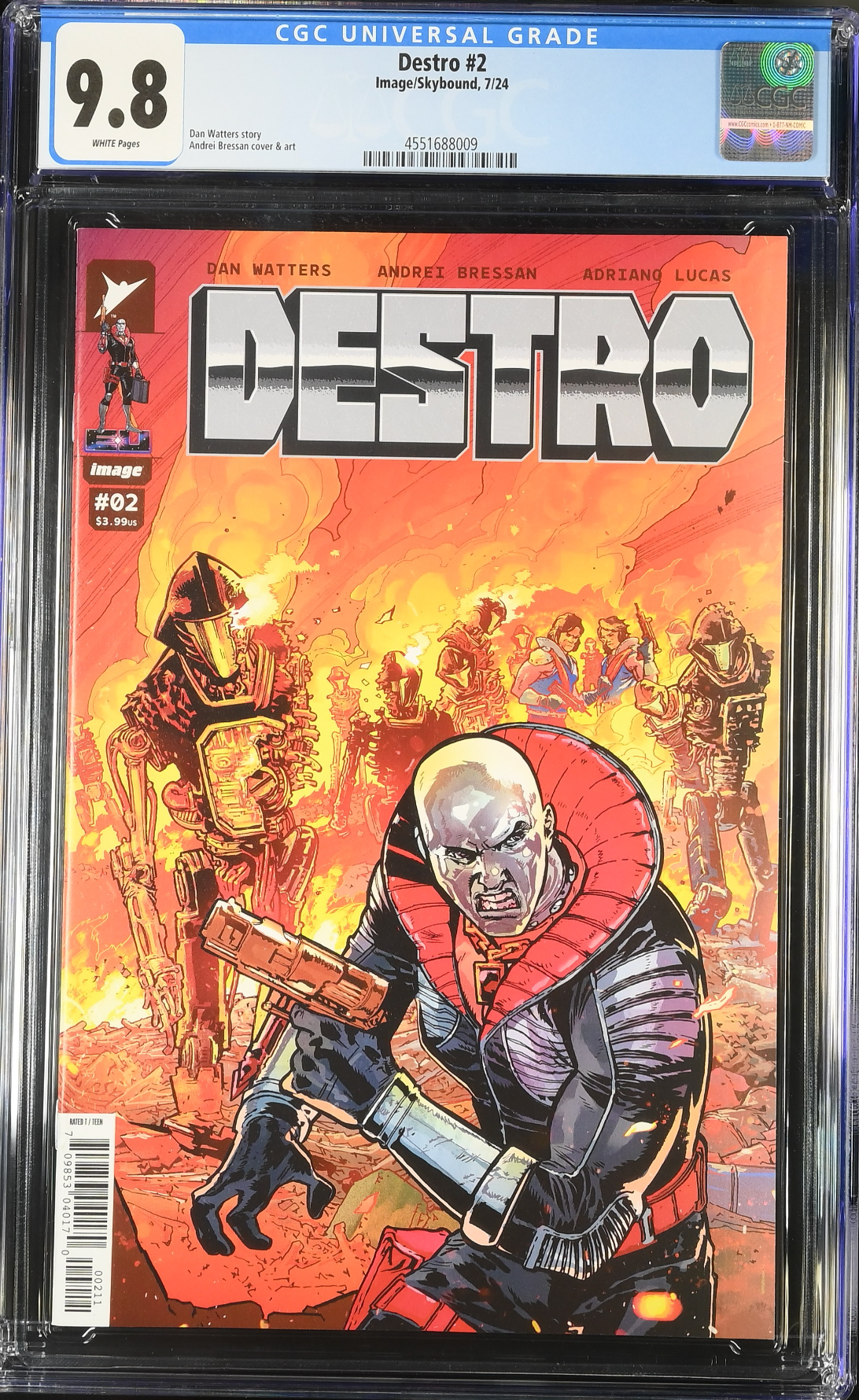 Destro #2 CGC 9.8