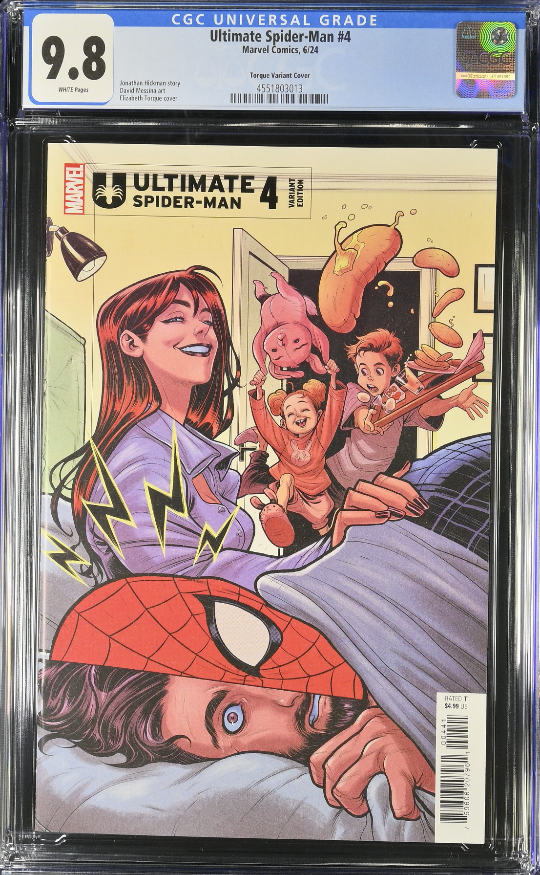 Ultimate Spider-Man #4 Torque Variant CGC 9.8