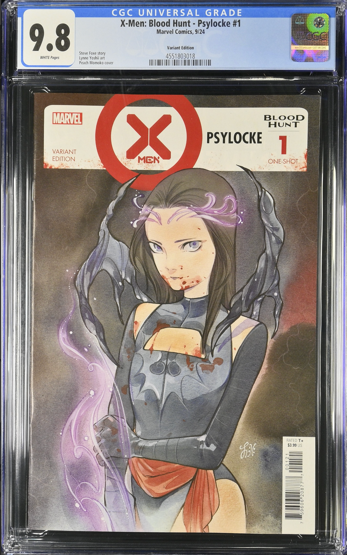 X-Men: Blood Hunt - Psylocke #1 Momoko Variant CGC 9.8