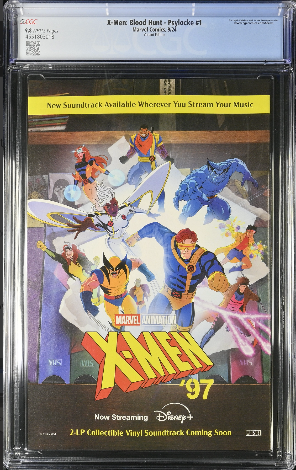 X-Men: Blood Hunt - Psylocke #1 Momoko Variant CGC 9.8