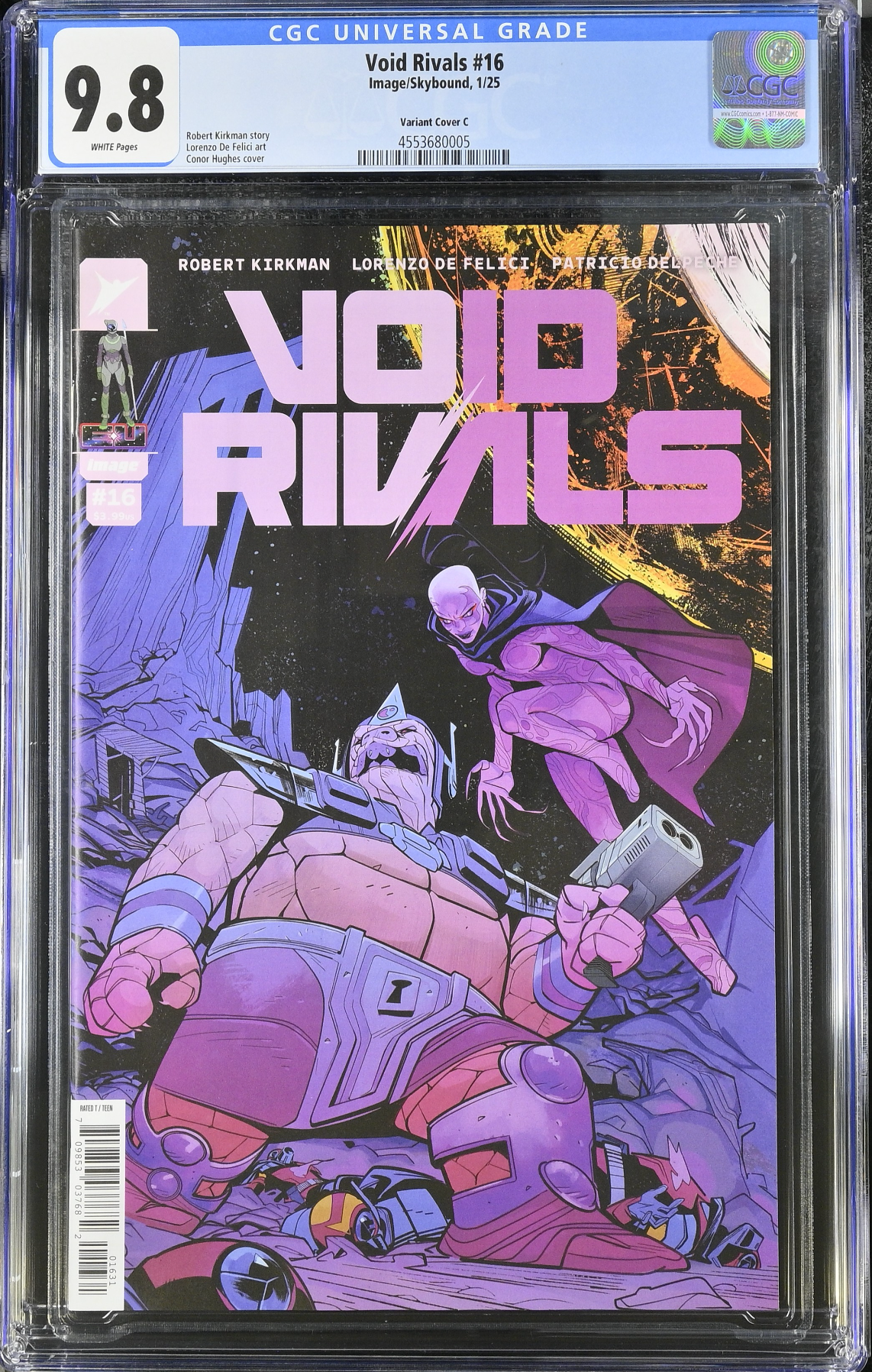 Void Rivals #16 Hughes 1:10 Retailer Incentive Variant CGC 9.8