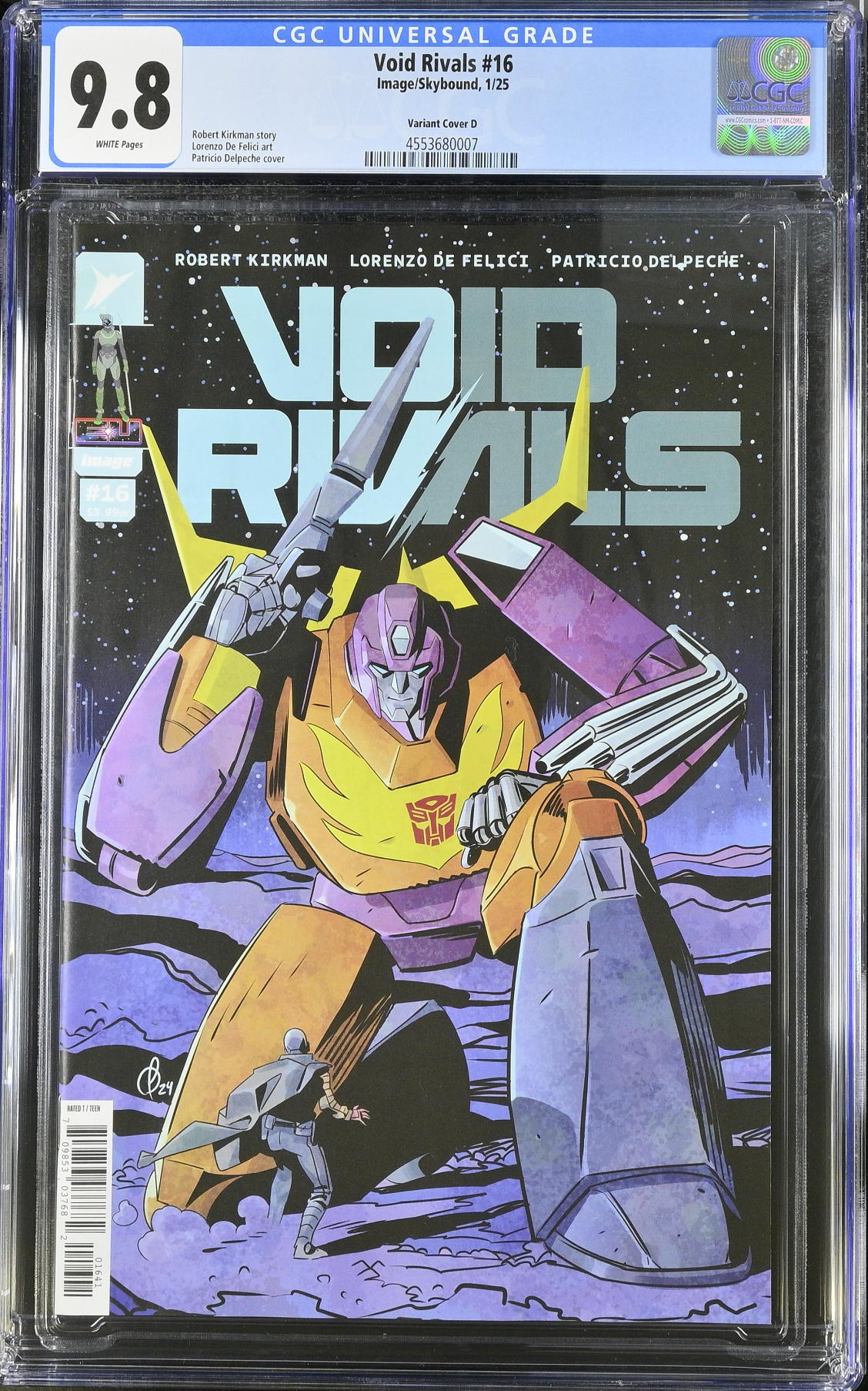 Void Rivals #16 Delpeche 1:25 Retailer Incentive Variant CGC 9.8