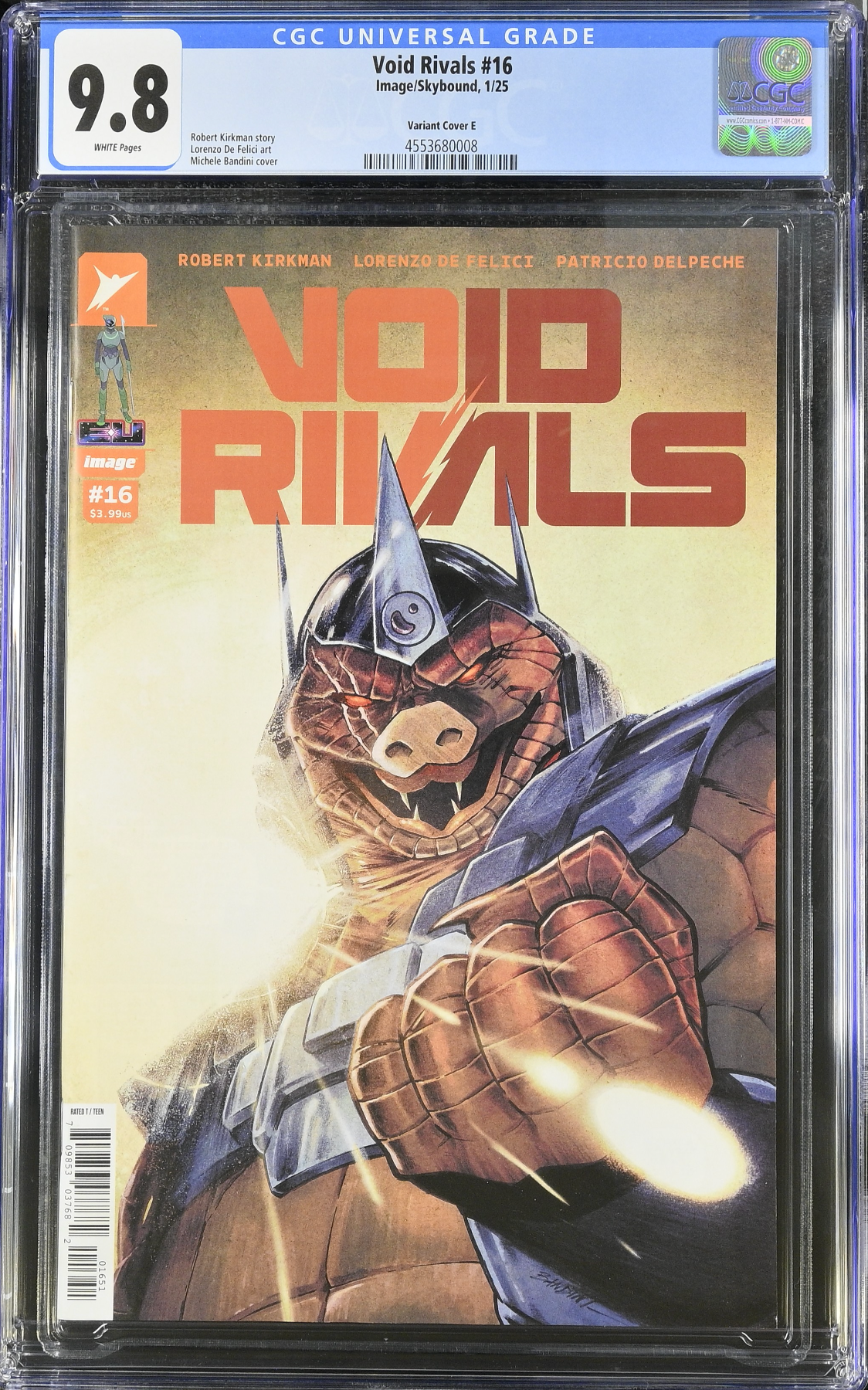 Void Rivals #16 Bandini 1:50 Retailer Incentive Variant CGC 9.8