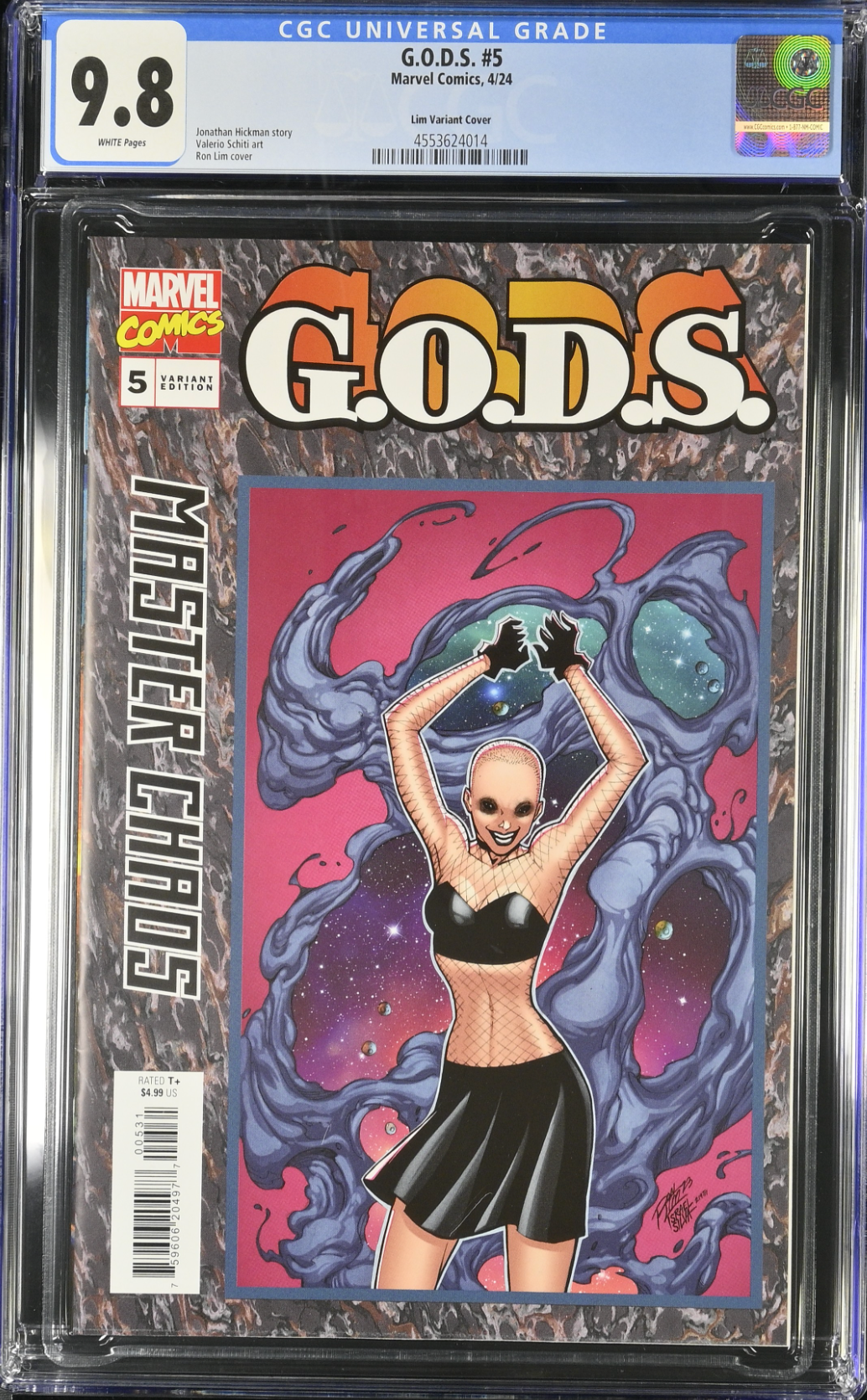 G.O.D.S. #5 Lim Variant CGC 9.8