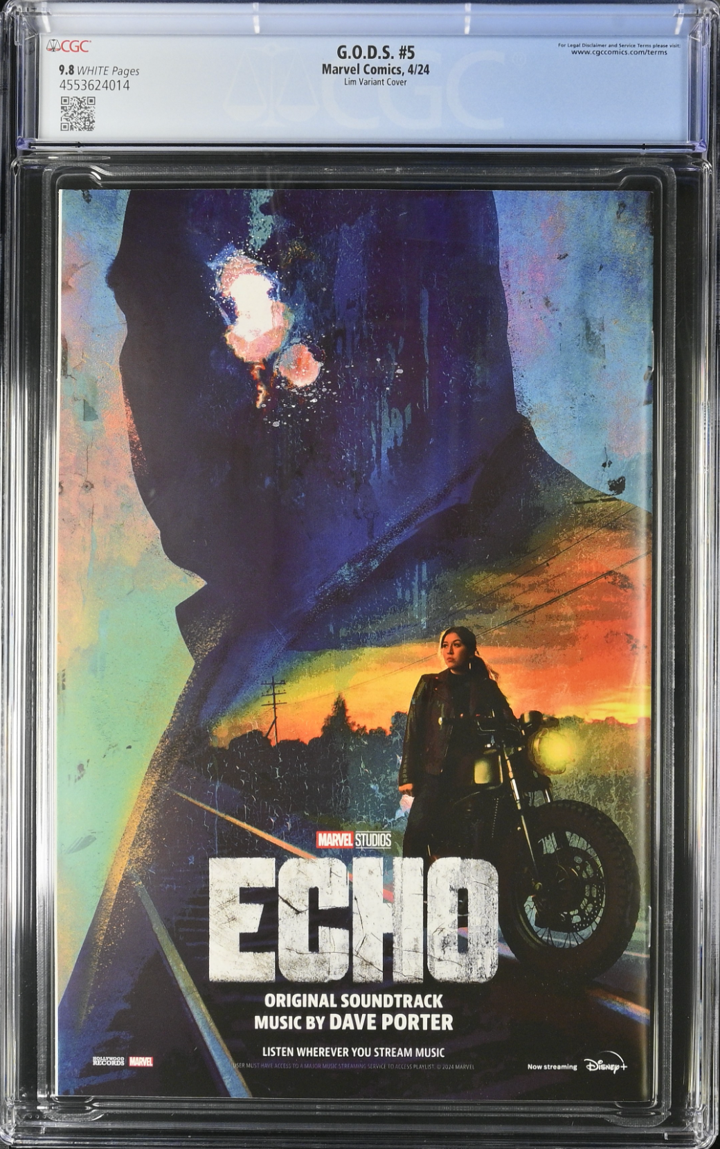 G.O.D.S. #5 Lim Variant CGC 9.8