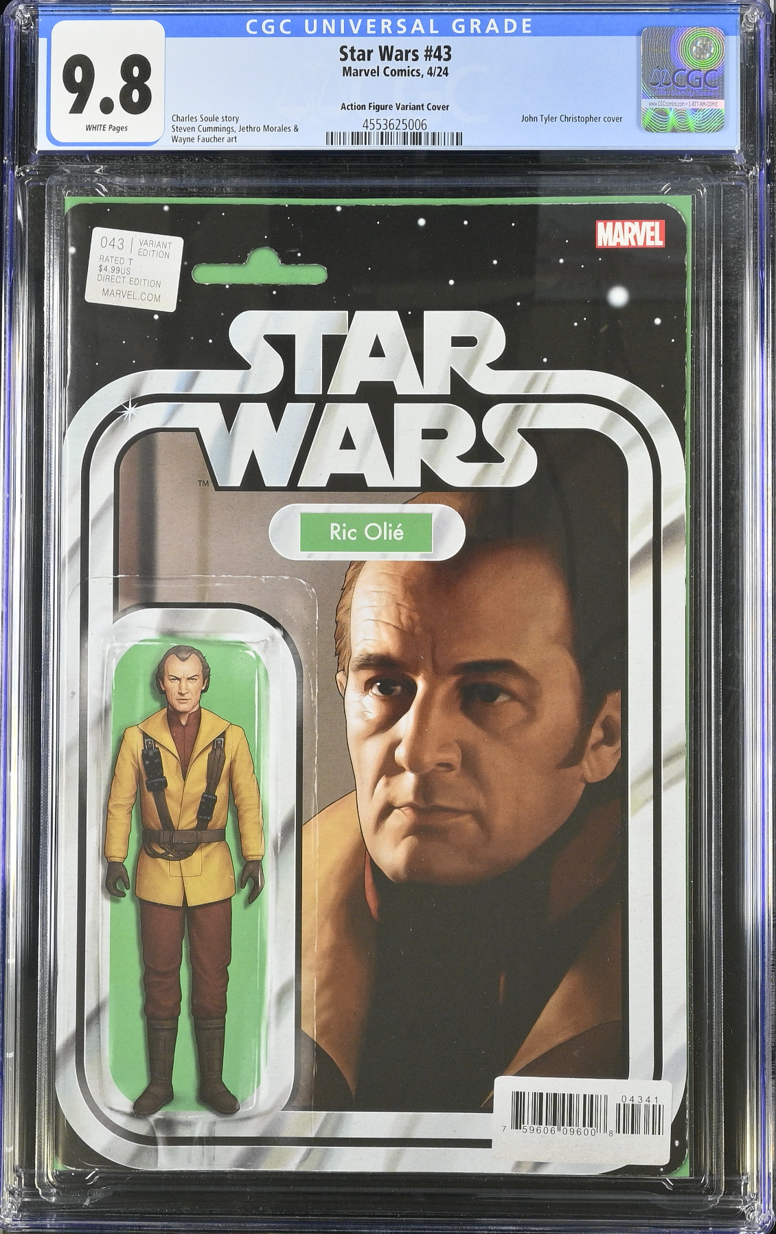 Star Wars #43 Action Figure Variant CGC 9.8