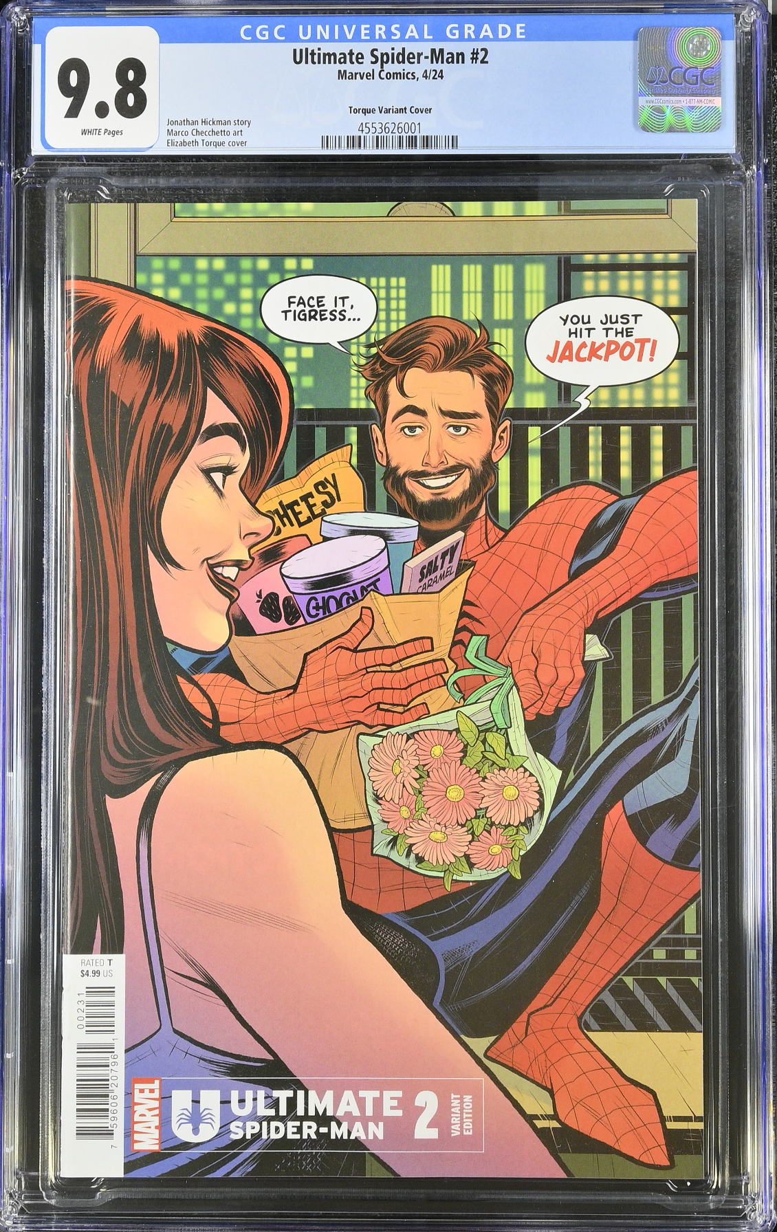 Ultimate Spider-Man #2 Torque Variant CGC 9.8