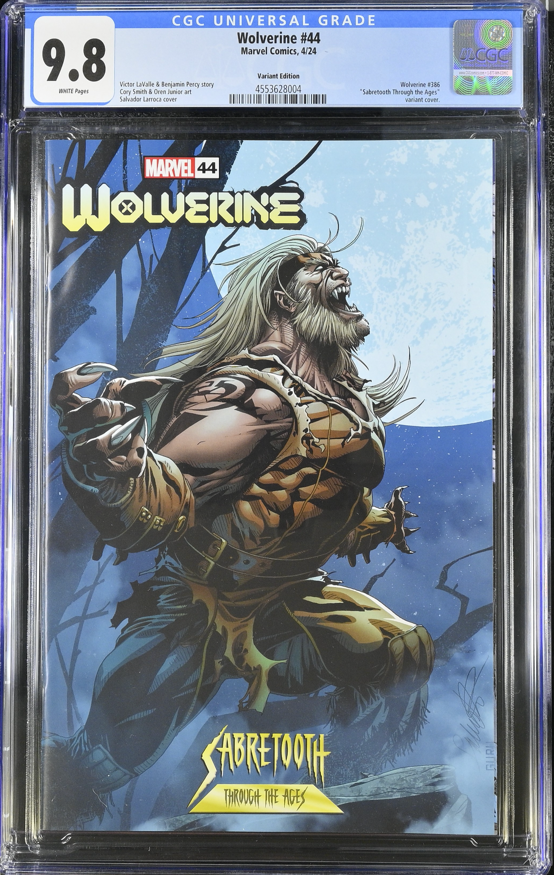 Wolverine #44 Larroca Variant CGC 9.8