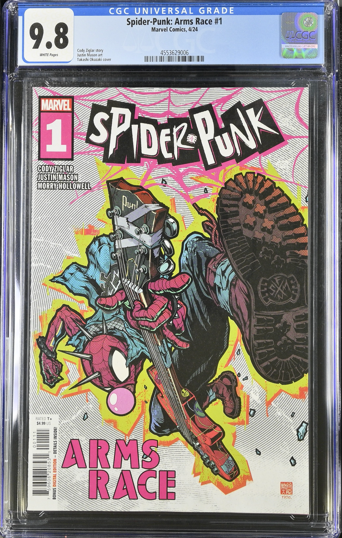 Spider-Punk: Arms Race #1 CGC 9.8