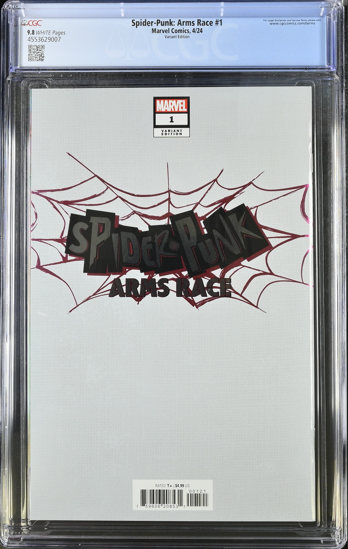Spider-Punk: Arms Race #1 Bertram Foil Variant CGC 9.8