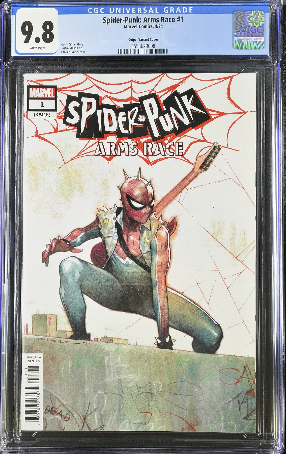 Spider-Punk: Arms Race #1 Coipel Variant CGC 9.8