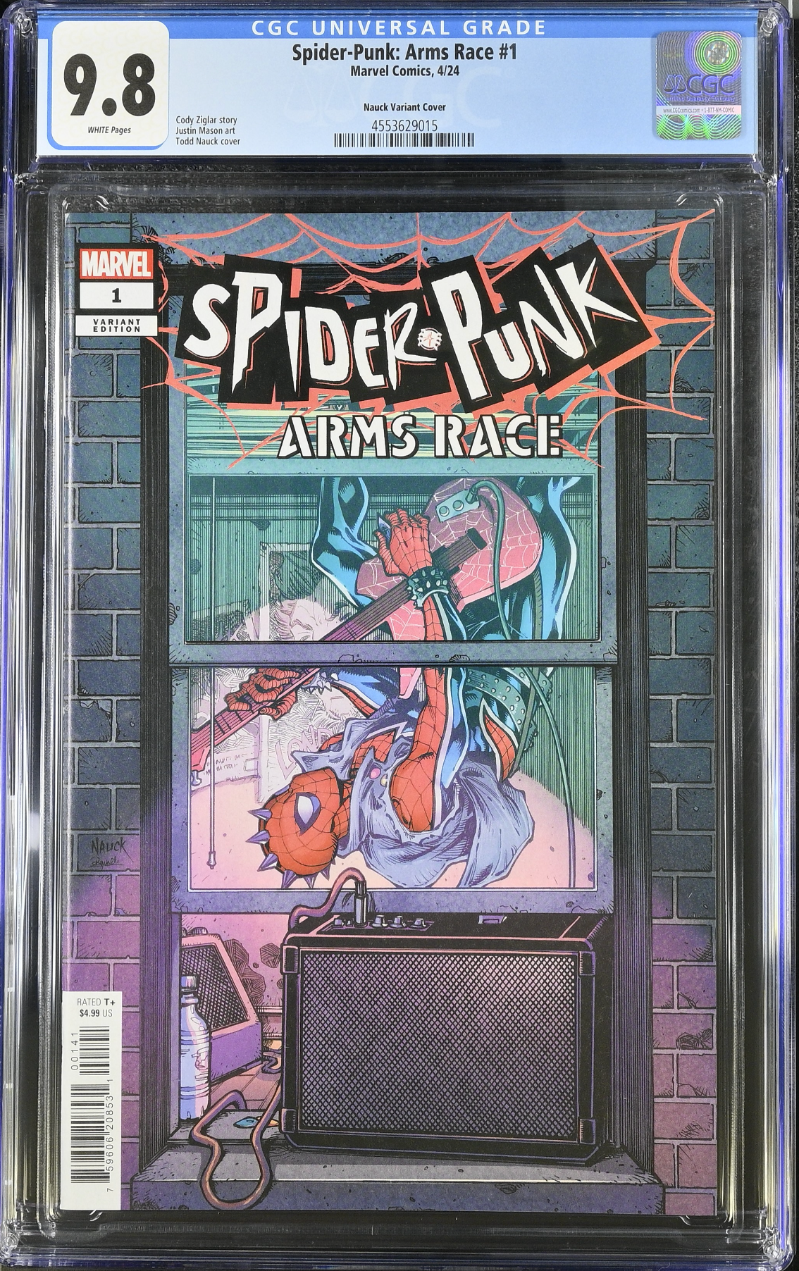 Spider-Punk: Arms Race #1 Nauck Variant CGC 9.8